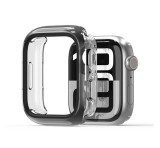 DUX DUCIS CAMO szilikon keret (BUMPER, ütésállóság) FEKETE Apple Watch Series 10 46mm