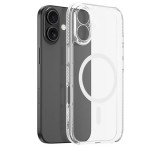 DUX DUCIS CLIN szilikon telefonvédő (ütésállóság, légpárnás sarok, MagSafe) ÁTLÁTSZÓ Apple iPhone 17