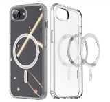 DUX DUCIS CLIN szilikon telefonvédő (ütésállóság, légpárnás sarok, MagSafe) ÁTLÁTSZÓ iPhone 16e