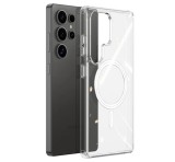 DUX DUCIS CLIN szilikon telefonvédő (ütésállóság, légpárnás sarok, MagSafe) ÁTLÁTSZÓ Samsung Galaxy S25 Ultra (SM-S938)