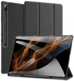 Dux Ducis Domo Samsung Galaxy Tab S9 Ultra bőr hatású tablet tok fekete (GP-147076)