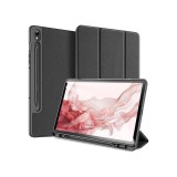 Dux Ducis Domo Series tablet tok (Smart Case) - Samsung Galaxy Tab S9 11" - fekete