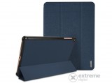 Dux Ducis Dux álló, bőr hatású aktív flip tok Samsung Galaxy Tab A 10.1(2019) készülékhez, sötétkék, textil mintás