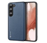 DUX DUCIS FINO szilikon telefonvédő (műanyag belső, közepesen ütésálló, rács minta) SÖTÉTKÉK Samsung Galaxy S23 Plus (SM-S916)