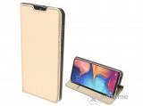 DUX DUCIS Gigapack álló bőr oldalra nyíló flip tok Samsung Galaxy A20e (SM-A202F) készülékhez, arany