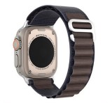 DUX DUCIS GS pótszíj (egyedi méret, nagy, textil, állítható) SÖTÉTSZÜRKE Apple Watch Ultra 2 49mm, Watch Ultra 49mm, Watch Series 9 45mm