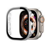 DUX DUCIS HAMO műanyag keret (BUMPER, közepesen ütésálló, fém hatás) EZÜST Apple Watch Ultra 49mm