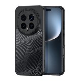 Dux ducis Honor Magic 8 Pro aimo szilikon telefonvédő (ütésállóság, kameravédő, matt, hullám) fekete