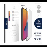 DUX DUCIS képernyővédő üveg (2.5D full glue, teljes felületén tapad, tokbarát, karcálló, 0.3mm, 9H) FEKETE [Apple iPhone 12 Pro] (5996591025605) - Kijelzővédő fólia