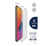 DUX DUCIS képernyővédő üveg (2.5D full glue, teljes felületén tapad, tokbarát, karcálló, 0.3mm, 9H) FEKETE Honor 90 5G