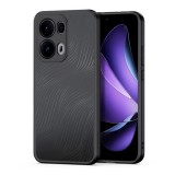 Dux ducis Oppo Reno 13 Pro aimo szilikon telefonvédő (ütésállóság, kameravédő, matt, hullám) fekete