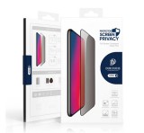 DUX DUCIS PRIVACY képernyővédő üveg (2.5D, full glue, betekintés ellen, 0.33mm, 9H) FEKETE Samsung Galaxy S25 Plus (SM-S936)