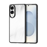 Dux ducis Samsung Galaxy S25 Edge (SM-S937) aimo szilikon telefonvédő (ütésállóság, kameravédő, matt, hullám) fekete