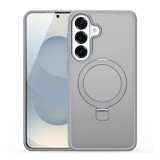 Dux ducis Samsung Galaxy S26 Plus yind szilikon védő (ütésálló, kameravédő, matt, magsafe, kitámasztó) világosszürke