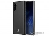 Dux Ducis SKIN LITE műanyag tok Samsung Galaxy Note 10 (SM-N970F) készülékhez, fekete, bőr hatású