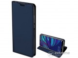 Dux Ducis Skin PRO álló bőr hatású flip oldalra nyíló tok Huawei Y7 2019 készülékhez, sötétkék