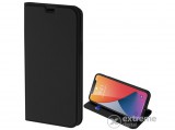 Dux Ducis Skin Pro álló, bőr hatású flip tok Apple iPhone 12 készülékhez, fekete