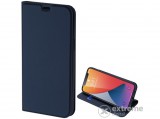 Dux Ducis Skin Pro álló, bőr hatású flip tok Apple iPhone 12 mini készülékhez, sötétkék