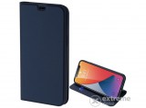 Dux Ducis Skin Pro álló, bőr hatású flip tok Apple iPhone 12 Pro Max készülékhez, sötétkék
