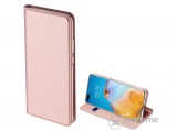Dux Ducis Skin Pro álló, bőr hatású flip tok Huawei P40 készülékhez, rozéarany