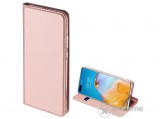 Dux Ducis Skin Pro álló, bőr hatású flip tok Huawei P40 Pro készülékhez, rozéarany