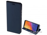 Dux Ducis Skin Pro álló, bőr hatású flip tok Huawei Y5p készülékhez, sötétkék