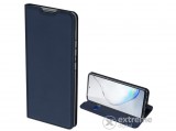 Dux Ducis Skin Pro álló, bőr hatású flip tok Samsung Galaxy S10 Lite (SM-G770F) készülékhez, sötétkék