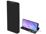 Dux Ducis Skin Pro álló, bőr hatású flip tok Samsung Galaxy S20 (SM-G980F) készülékhez, fekete