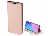 Dux Ducis Skin Pro álló, bőr hatású flip tok Samsung Galaxy S20 Ultra (SM-G988F) készülékhez, rozéarany