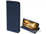 Dux Ducis Skin Pro álló, bőr hatású flip tok Samsung Galaxy S21 Plus (SM-G996) 5G készülékhez, sötétkék