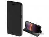 Dux Ducis Skin Pro álló, bőr hatású flip tok Sony Xperia 10 II (XQ-AU5) készülékhez, fekete