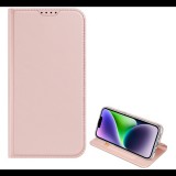 Dux Ducis Skin Pro Apple iPhone 15 Plus Flip Tok - Rozéarany (GP-144810)