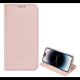Dux Ducis Skin Pro Apple iPhone 15 Pro Flip Tok - Rozéarany (GP-144812)