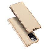 Dux Ducis Skin Pro holster case with flip cover Xiaomi Redmi Note 11 Pro+ 5G (China) / 11 Pro 5G (China) / Mi11i HyperCharge / POCO X4 NFC gold