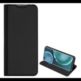 DUX DUCIS SKIN PRO tok álló, bőr hatású (FLIP, oldalra nyíló, bankkártya tartó, asztali tartó funkció) FEKETE [Honor Magic4 Pro] (5996591233260)