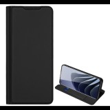 DUX DUCIS SKIN PRO tok álló, bőr hatású (FLIP, oldalra nyíló, bankkártya tartó, asztali tartó funkció) FEKETE [OnePlus 10 Pro 5G] (5996591153155) - Telefontok