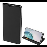 DUX DUCIS SKIN PRO tok álló, bőr hatású (FLIP, oldalra nyíló, bankkártya tartó, asztali tartó funkció) FEKETE [OnePlus Nord N10 5G] (5996591023281) - Telefontok