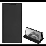 DUX DUCIS SKIN PRO tok álló, bőr hatású (FLIP, oldalra nyíló, bankkártya tartó, asztali tartó funkció) FEKETE [Oppo A76] (5996591233161)