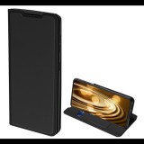 DUX DUCIS SKIN PRO tok álló, bőr hatású (FLIP, oldalra nyíló, bankkártya tartó, asztali tartó funkció) FEKETE [Samsung Galaxy S21 (SM-G991) 5G] (5996591035277) - Telefontok