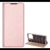 DUX DUCIS SKIN PRO tok álló, bőr hatású (FLIP, oldalra nyíló, bankkártya tartó, asztali tartó funkció) ROZÉARANY [Xiaomi Mi 11 Pro 5G] (5996591124292)