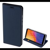 DUX DUCIS SKIN PRO tok álló, bőr hatású (FLIP, oldalra nyíló, bankkártya tartó, asztali tartó funkció) SÖTÉTKÉK [Honor 9S] (5996457960989)