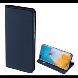 DUX DUCIS SKIN PRO tok álló, bőr hatású (FLIP, oldalra nyíló, bankkártya tartó, asztali tartó funkció) SÖTÉTKÉK [Huawei P40 Pro 5G] (5996457956517)