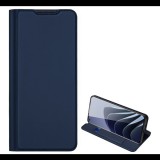 DUX DUCIS SKIN PRO tok álló, bőr hatású (FLIP, oldalra nyíló, bankkártya tartó, asztali tartó funkció) SÖTÉTKÉK [OnePlus 10 Pro 5G] (5996591153162) - Telefontok