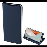 DUX DUCIS SKIN PRO tok álló, bőr hatású (FLIP, oldalra nyíló, bankkártya tartó, asztali tartó funkció) SÖTÉTKÉK [OnePlus Nord N100] (5996591023311) - Telefontok