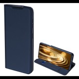 DUX DUCIS SKIN PRO tok álló, bőr hatású (FLIP, oldalra nyíló, bankkártya tartó, asztali tartó funkció) SÖTÉTKÉK [Samsung Galaxy S21 Plus (SM-G996) 5G] (5996591035390) - Telefontok