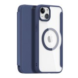 DUX DUCIS Skin X Pro - Folio tok MagSafe kompatibilis Apple iPhone 15 kék