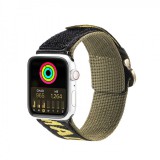 Dux Ducis Strap (Outdoor Version) strap Apple Watch Ultra, SE, 8, 7, 6, 5, 4, 3, 2, 1 (49, 45, 44, 42 mm) nylon band yellow bracelet
