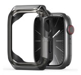 DUX DUCIS TAMO szilikon keret (BUMPER, ütésállóság) FEKETE Apple Watch Series 10 42mm