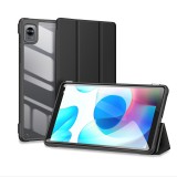 Dux Ducis Toby páncélozott Flip Smart Case for Realme Pad Mini tolltartóval Fekete