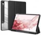 Dux Ducis Toby Samsung Galaxy Tab S9 bőr hatású tablet tok fekete (GP-147044)